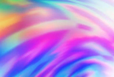 Light Multicolor, Rainbow vector abstract blurred background. Stock Illustration