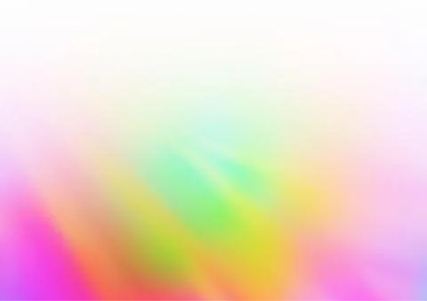 Light Multicolor, Rainbow vector abstract bright background. Stock Illustration