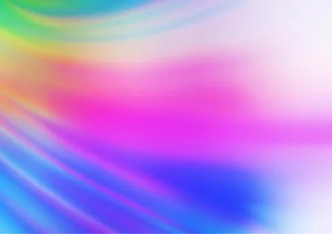 Light Multicolor, Rainbow vector abstract blurred pattern. Illustrazione stock
