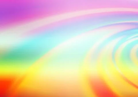 Light Multicolor, Rainbow vector abstract blurred pattern. Illustrazione stock