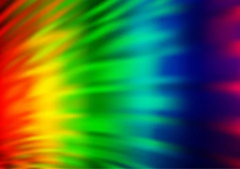 Light Multicolor, Rainbow vector abstract blurred pattern. 스톡 일러스트