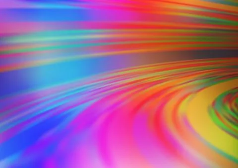 Light Multicolor, Rainbow vector abstract bokeh pattern. 스톡 일러스트