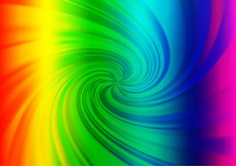 Light Multicolor, Rainbow vector abstract template. Illustrazione stock