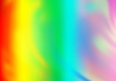 Light Multicolor, Rainbow vector abstract bokeh pattern. Stock Illustration