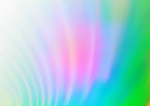Light Multicolor, Rainbow vector abstract blurred pattern. Stock Illustration