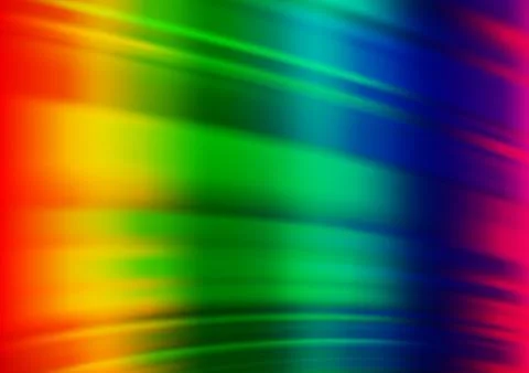 Light Multicolor, Rainbow vector abstract bokeh pattern. Stock Illustration