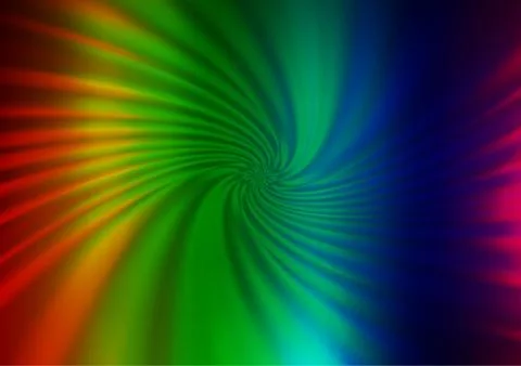 Light Multicolor, Rainbow vector abstract blurred pattern. Stock Illustration