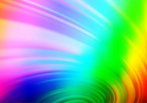 Light Multicolor, Rainbow vector abstract blurred pattern. Illustrazione stock