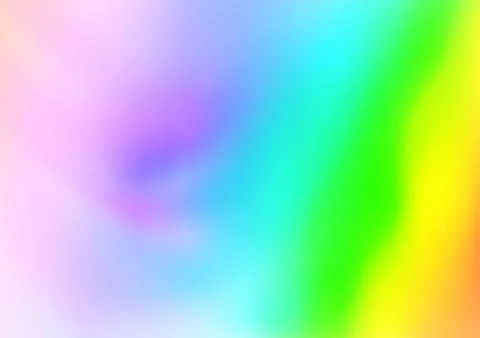 Light Multicolor, Rainbow vector abstract blurred pattern. Stock Illustration