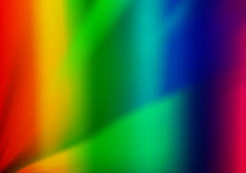 Light Multicolor, Rainbow vector abstract blurred pattern. イラスト素材