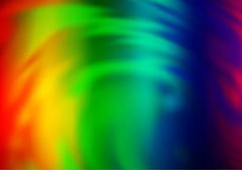 Light Multicolor, Rainbow vector abstract bokeh pattern. Illustrazione stock