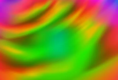 Light Multicolor, Rainbow vector abstract blurred background. Stock Illustration