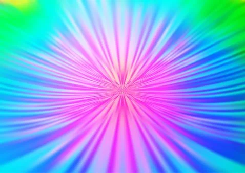 Light Multicolor, Rainbow vector abstract blurred pattern. 스톡 일러스트