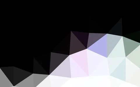 Light Multicolor, Rainbow vector abstract mosaic pattern. 스톡 일러스트