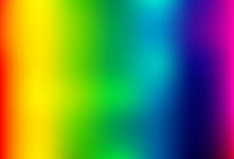 Light Multicolor, Rainbow vector abstract blurred background. Stock Illustration