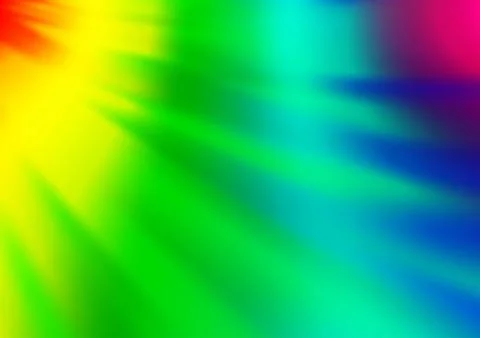 Light Multicolor, Rainbow vector abstract blurred background. Illustrazione stock