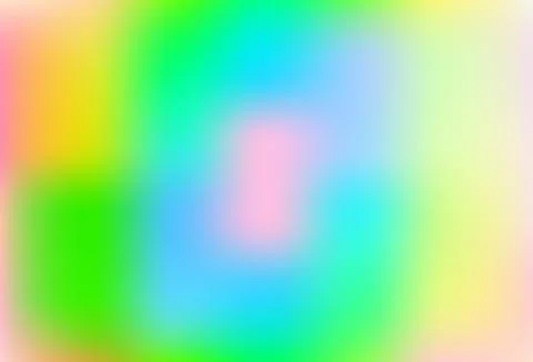 Light Multicolor, Rainbow vector abstract bokeh pattern. Stock Illustration