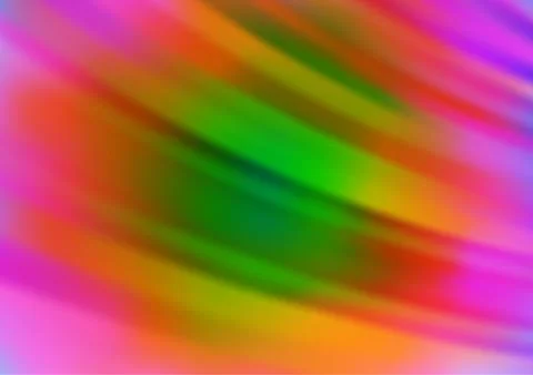 Light Multicolor, Rainbow vector backdrop with long lines. Stock Illustration