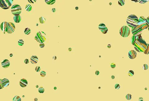 Light multicolor, rainbow vector backdrop with dots. Stock Illustration