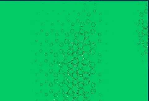 Light multicolor, rainbow vector backdrop with dots. Stock Illustration
