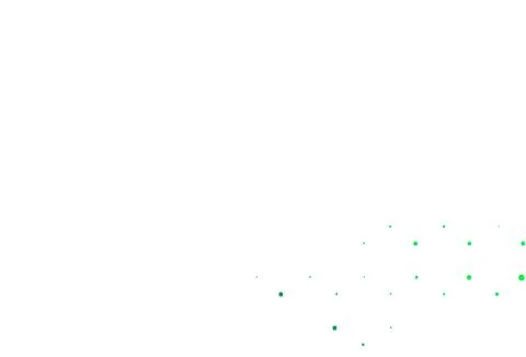 Light multicolor, rainbow vector backdrop with dots. Stock Illustration