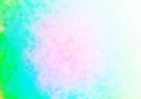 Light Multicolor, Rainbow vector background with rectangles. Illustrazione stock