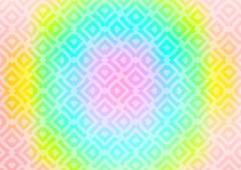 Light Multicolor, Rainbow vector background with lines, rhombuses. Stock-Illustration