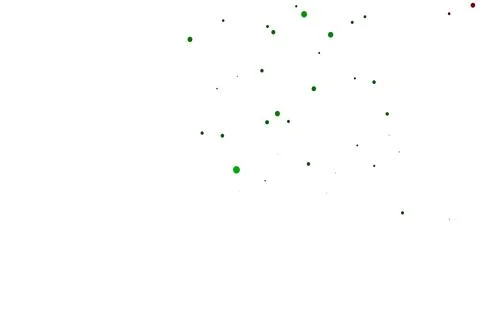 Light Multicolor, Rainbow vector background with bubbles. Stock Illustration