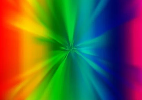 Light Multicolor, Rainbow vector blur pattern. イラスト素材