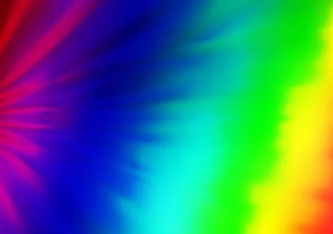 Light Multicolor, Rainbow vector blur pattern. Stock Illustration