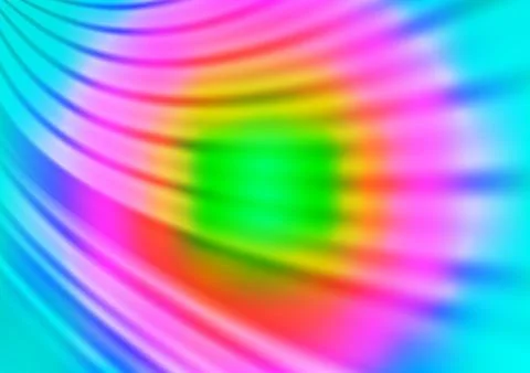 Light Multicolor, Rainbow vector blur pattern. Stock Illustration