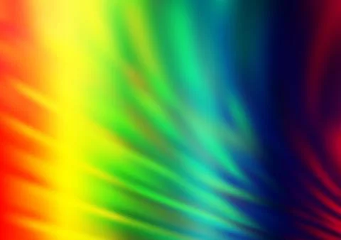 Light Multicolor, Rainbow vector blur pattern. Stockillustratie