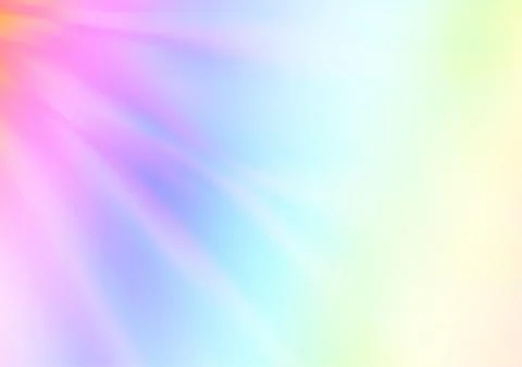 Light Multicolor, Rainbow vector blur pattern. Stock Illustration
