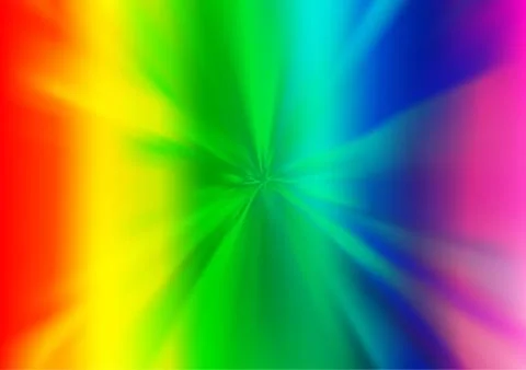 Light Multicolor, Rainbow vector blur pattern. Illustrazione stock