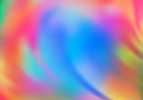 Light Multicolor, Rainbow vector blur pattern. イラスト素材