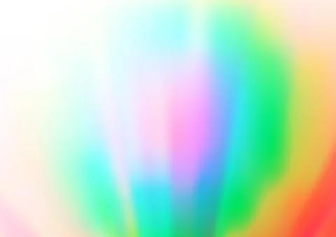 Light Multicolor, Rainbow vector blur pattern. Stock Illustration