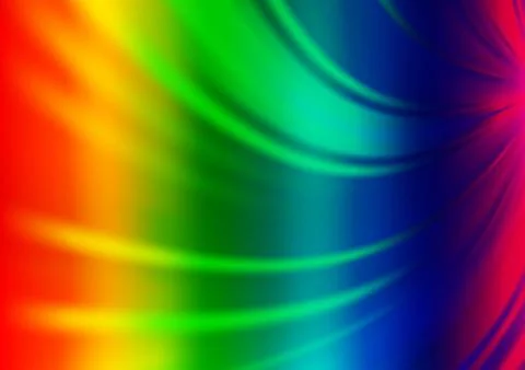 Light Multicolor, Rainbow vector blur pattern. イラスト素材