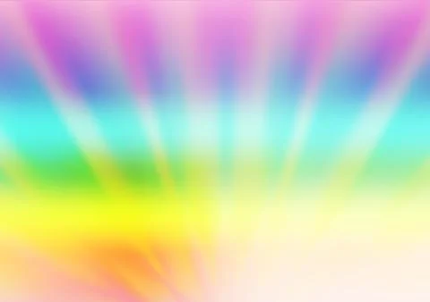 Light Multicolor, Rainbow vector blur pattern. Illustrazione stock