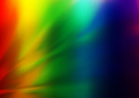 Light Multicolor, Rainbow vector blur pattern. イラスト素材