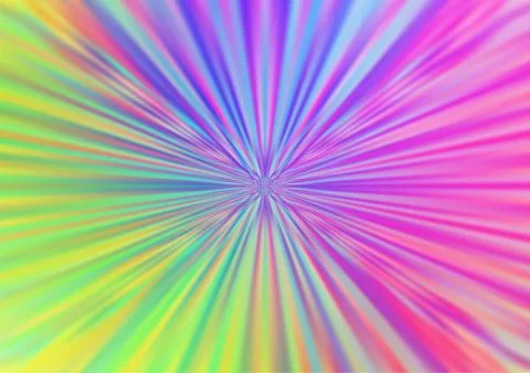 Light Multicolor, Rainbow vector blur pattern. Illustrazione stock
