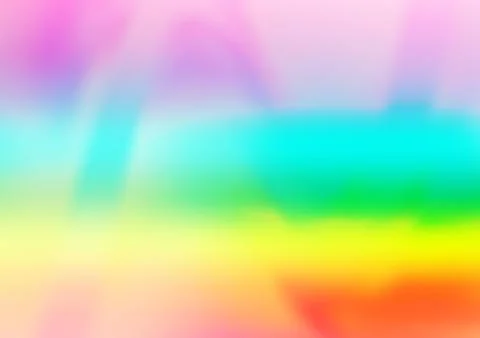 Light Multicolor, Rainbow vector blur pattern. Stock Illustration