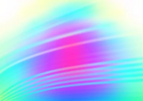 Light Multicolor, Rainbow vector blur pattern. 스톡 일러스트