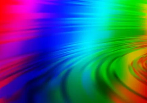 Light Multicolor, Rainbow vector blurred shine abstract pattern. イラスト素材