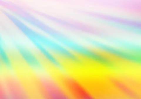 Light Multicolor, Rainbow vector blurred bright pattern. Illustrazione stock