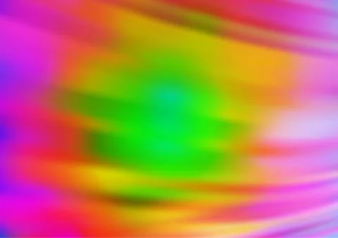 Light Multicolor, Rainbow vector blurred shine abstract pattern. Stock Illustration