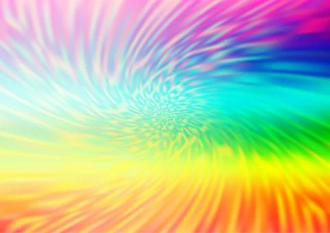 Light Multicolor, Rainbow vector blurred shine abstract pattern. イラスト素材