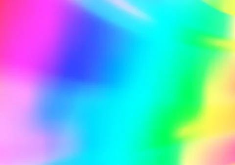 Light Multicolor, Rainbow vector blurred shine abstract pattern. Stock Illustration
