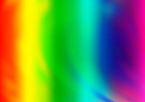 Light Multicolor, Rainbow vector blurred bright background. Stock Illustration