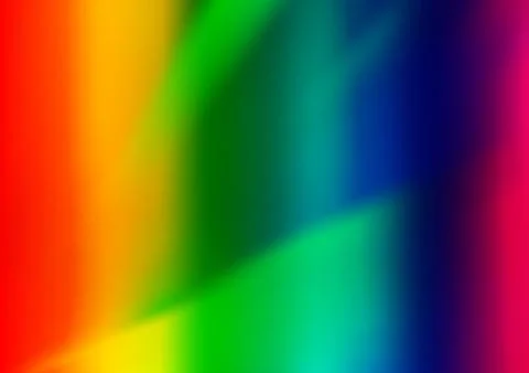 Light Multicolor, Rainbow vector blurred shine abstract pattern. Stock Illustration