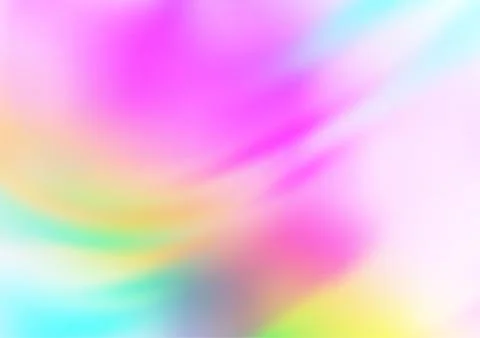 Light Multicolor, Rainbow vector blurred bright pattern. 스톡 일러스트